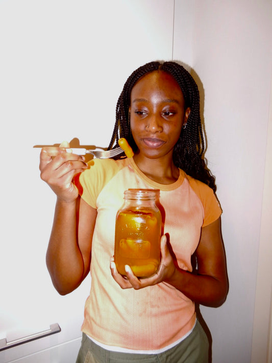 Orange-Spiced Pickled Carrots