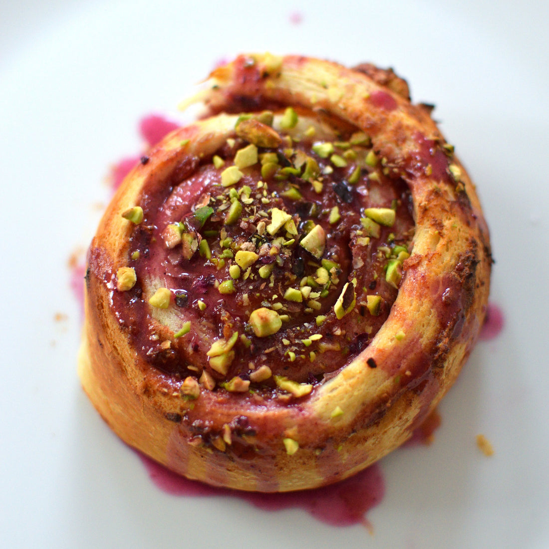 Rose, Cardamom & Pistachio Buns