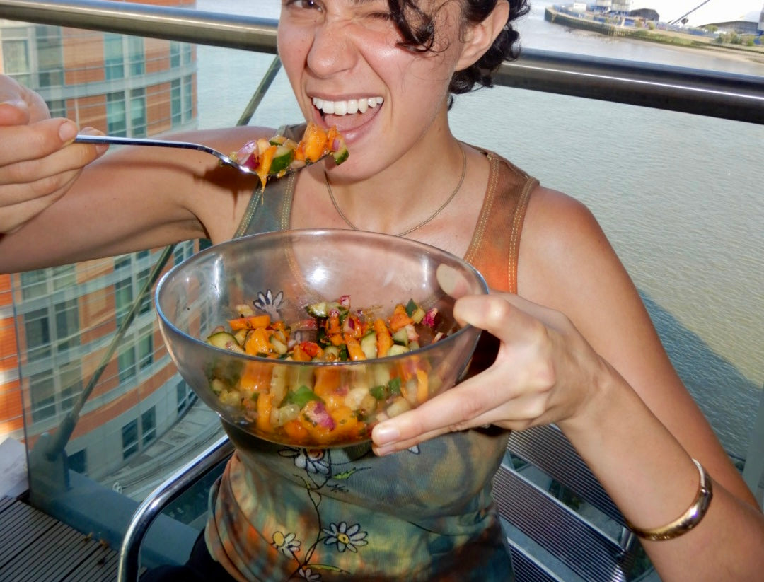 Mario’s Lazy Colombian Mango Salad