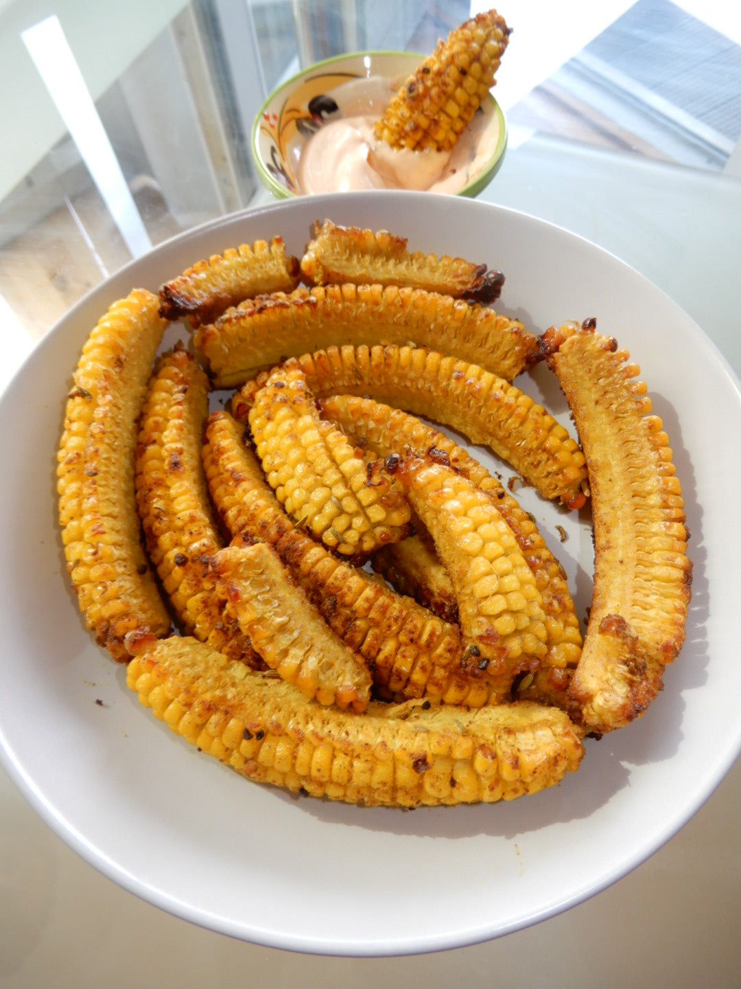 Orange-Spiced Corn Ribs